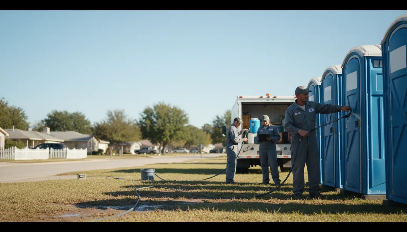 Long-Term Portable Toilet Rental in Goree, TX near me